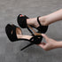 Stiletto High Heels Women's Fish Mouth Platform Sandals - ROUTINE FASHION